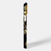 Coques Case-Mate iPhone Crâne de sucre Fête mexicaine de l'art culturel mo (Verso / Droite)