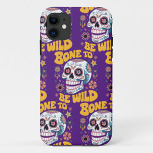 Case-Mate iPhone Case Crâne de sucre - Os à être sauvage