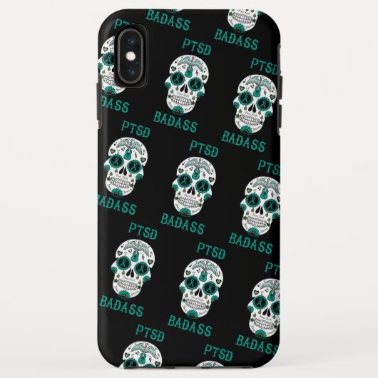 Coques Case-Mate iPhone Crâne de Sucre...PTSD (Dos)