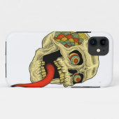 Coques Case-Mate iPhone crâne de tonue (Dos (Horizontal))