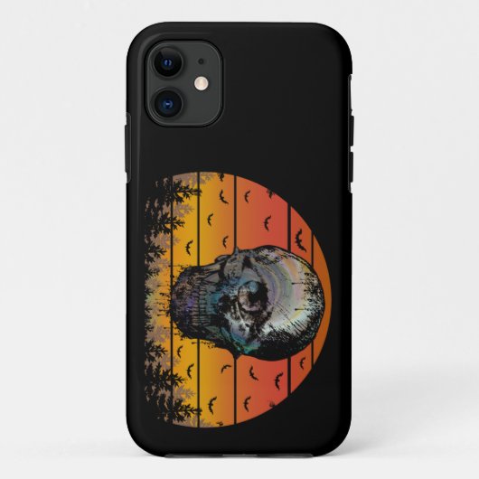 COQUES Case-Mate iPhone CRÂNE EFFRAYANT D'HALLOWEEN (Dos)