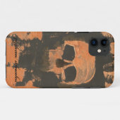 Coques Case-Mate iPhone Crâne en cuivre (Dos (Horizontal))