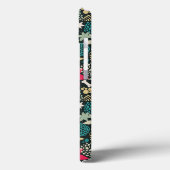Coques Case-Mate iPhone Crâne en fleurs (Verso / Gauche)