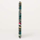 Coques Case-Mate iPhone Crâne en fleurs (Dos/Droite)