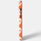 Coques Case-Mate iPhone Crâne en rose, orange et crème (Verso / Gauche)
