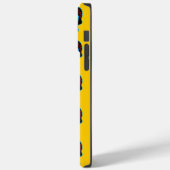 Coques Case-Mate iPhone Crâne en sucre noir (Verso / Gauche)