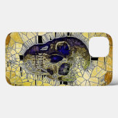Coques Case-Mate iPhone Crâne en verre gothique Abstrait (Verso (horizontal))