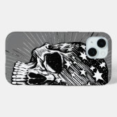 Coques Case-Mate iPhone Crâne et étoiles II (Verso (horizontal))