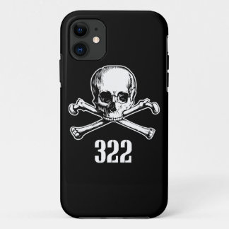 Etui iPhone Case-Mate Crâne et os 322