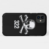 Coques Case-Mate iPhone Crâne et os 322 (Dos (Horizontal))