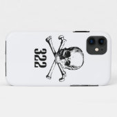 Coques Case-Mate iPhone Crâne et os 322 (Dos (Horizontal))