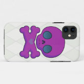 Coques Case-Mate iPhone Crâne et os croisés (Dos (Horizontal))