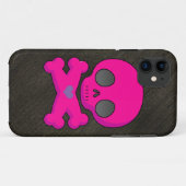 Coques Case-Mate iPhone Crâne et os croisés (Dos (Horizontal))