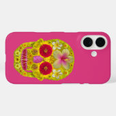 Coques Case-Mate iPhone Crâne Fleur 8 (Verso (horizontal))