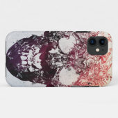 Coques Case-Mate iPhone Crâne floral (Dos (Horizontal))