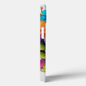 Coques Case-Mate iPhone Crâne floral coloré (Verso / Droite)