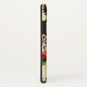 Coques Case-Mate iPhone Crâne floral couronné (Dos/Droite)