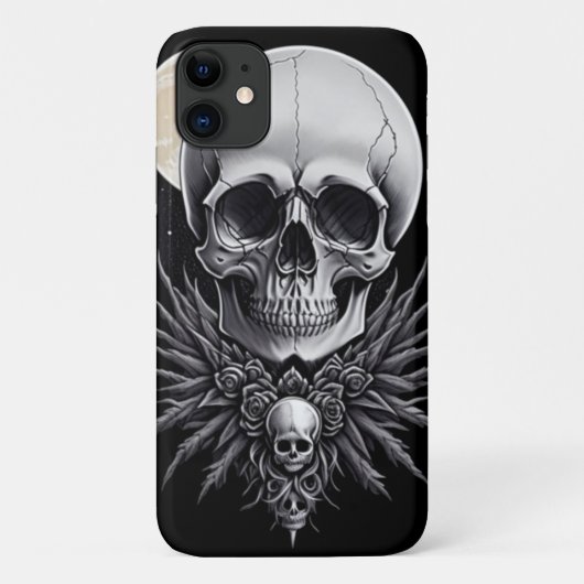 Coques Case-Mate iPhone Crâne gothique (Dos)