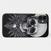 Coques Case-Mate iPhone Crâne gothique (Dos (Horizontal))