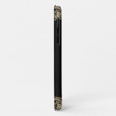 Coques Case-Mate iPhone Crâne gothique personnalisé (Dos/Gauche)