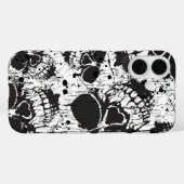 Coques Case-Mate iPhone crâne grinçant (Verso (horizontal))