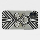 Coques Case-Mate iPhone Crâne, guitares et écouteurs (Dos (Horizontal))