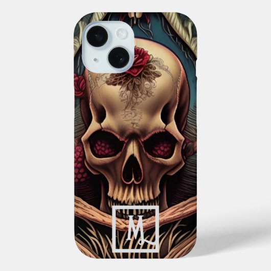Coques Case-Mate iPhone Crâne Imaginaire (Verso)