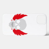 Coques Case-Mate iPhone crâne incroyable avec aile (Verso (horizontal))