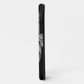 Coques Case-Mate iPhone Crâne indigène foncé de sucre avec la coiffe (Dos/Gauche)