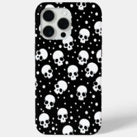 Crâne monochrome Polka Dot