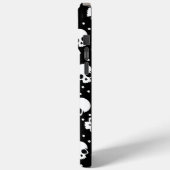 Coques Case-Mate iPhone Crâne monochrome Polka Dot (Verso / Gauche)