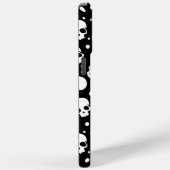 Coques Case-Mate iPhone Crâne monochrome Polka Dot (Verso / Droite)