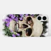 Coques Case-Mate iPhone Crâne mort - Gothic / iPhone (Verso (horizontal))