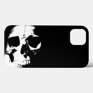 Etui iPhone Case-Mate Crâne noir et blanc