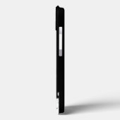 Coques Case-Mate iPhone Crâne noir et blanc (Verso / Gauche)