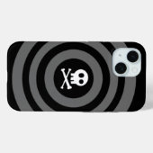 Coques Case-Mate iPhone ~ Crâne + os croisés ~ (Verso (horizontal))