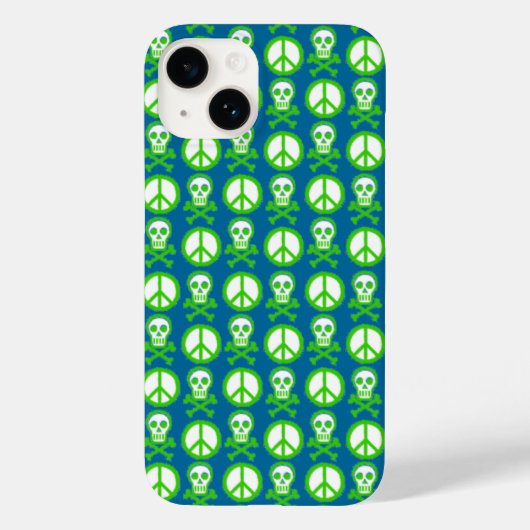 Coques Case-Mate iPhone Crâne Paix (Verso)