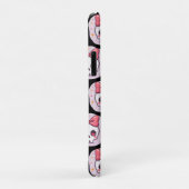 Coques Case-Mate iPhone Crâne Pastel Goth avec un Nœud (Dos/Droite)