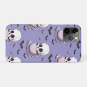 Coques Case-Mate iPhone Crâne Pastel Goth dans une tasse à thé (Dos (Horizontal))