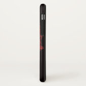 Coques Case-Mate iPhone Crâne rouge (Dos/Gauche)