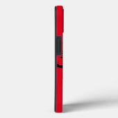 Coques Case-Mate iPhone Crâne rouge (Verso / Droite)