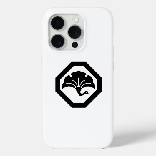 Coques Case-Mate iPhone Crane-shaped ginkgo leaf on tray (Verso)