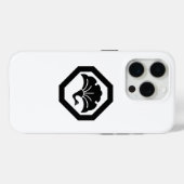 Coques Case-Mate iPhone Crane-shaped ginkgo leaf on tray (Verso (horizontal))