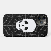 Coques Case-Mate iPhone Crâne Spiderweb (Dos (Horizontal))