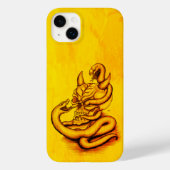 Coques Case-Mate iPhone Crâne - Tête diabolique avec serpent (Verso)