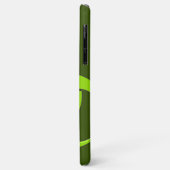 Coques Case-Mate iPhone Crâne vert biodangereux (Dos/Gauche)