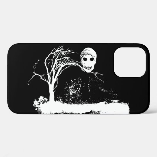 Coques Case-Mate iPhone Crâne Zombie (Verso (horizontal))