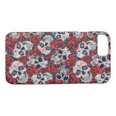 Coques Case-Mate iPhone Crânes à sucre (Dos (Horizontal))