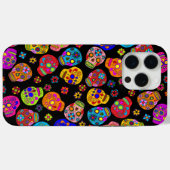 Coques Case-Mate iPhone Crânes à sucre (Verso (horizontal))