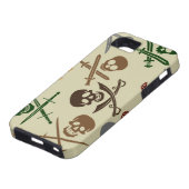 Coques Case-Mate iPhone Crânes de pirate avec les épées croisées (Bas)